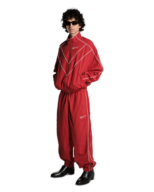 BAD BOY TRACK PANT - RED HOT