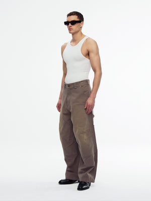 STOCKTON DBL KNEE PANT - CNCRT