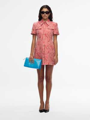CHAVELA DRESS - CHCL/STUC. CLOQUE