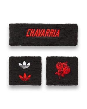 ADIDAS X WC SWEATBAND 3 PACK SET - BLACK