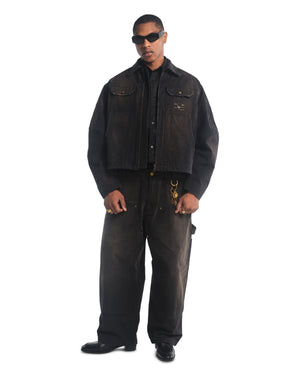STOCKTON WORK JACKET - BLACK