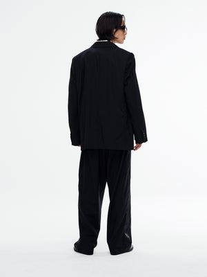 CHUCO TUXEDO BLAZER - BLACK BEAUTY