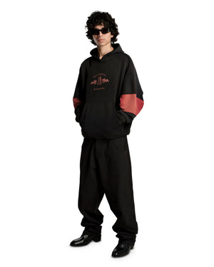 CASA DE CHAVARRIA HOODIE - BLACK