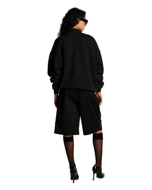 BRAVO QUARTER ZIP - BLACK