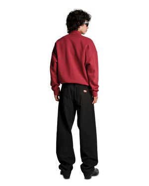 BRAVO QUARTER ZIP - RED