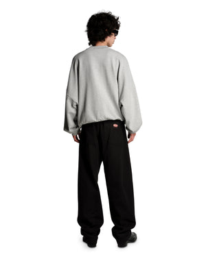 SUAVACITO  HOOLIGAN CREWNECK - HEATHER GREY