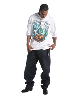 CHAVARRIA PRAYER SERVICES NORTHSIDER TEE - WHITE