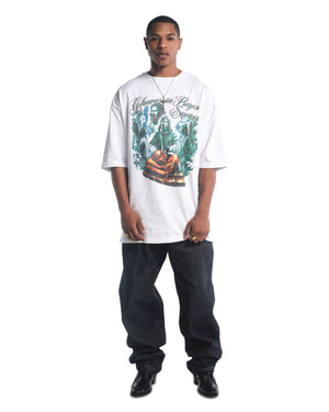 CHAVARRIA PRAYER SERVICES NORTHSIDER TEE - WHITE