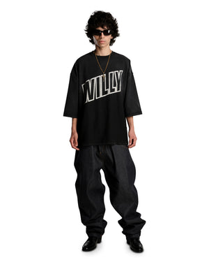 'WILLY' INSIDE OUT BUFFALO TEE - WHITE