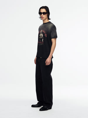 SAN CHACHI PRODUCE EASY TEE - BLACK