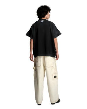 WILLY INSIDE OUT MUSCLE TEE - BLACK