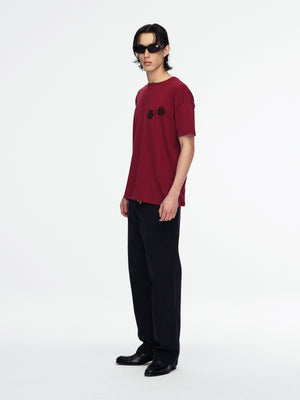 WILLY LABEL EASY TEE - RED