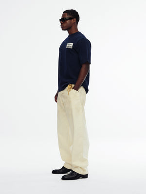 "FASHION SERVICES" - STANDARD TEE - PEACOAT