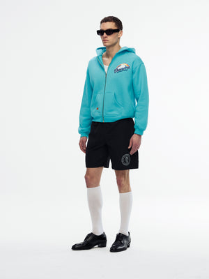 FABULOSO - SHRUNKEN HOODIE - BOUR. BLUE