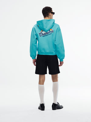 FABULOSO - SHRUNKEN HOODIE - BOUR. BLUE
