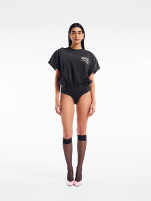 HARDCORE BODYSUIT - BLACK