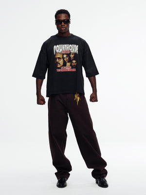 POWERHOUSE BUFFALO TEE - BLACK BEAUTY