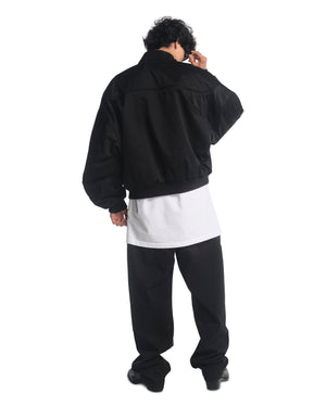 GAS STATION BOMBER - BLACK