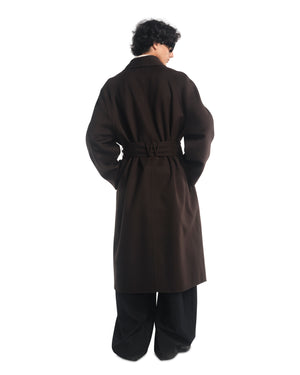 SMOKER'S COAT - CHOCOLATE