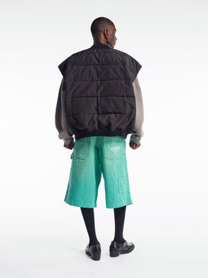 REVERSIBLE VEST - BLACK BEAUTY
