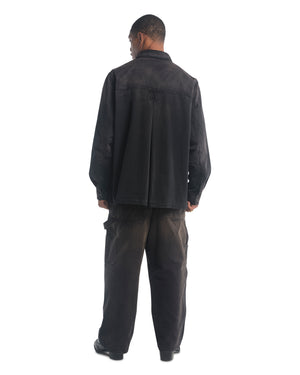 CORCORAN LS SHIRT - BLACK
