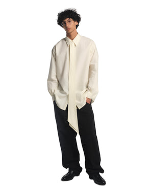 CRAVAT SHIRT - OFF WHITE