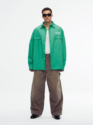 CORCORAN OVERSHIRT - UNI. GRN