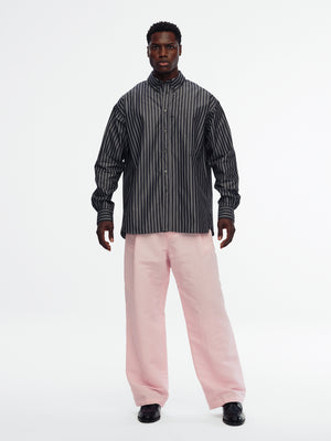 VETERANO SHIRT - BLACK/WHITE STRIPE