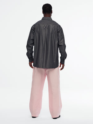 VETERANO SHIRT - BLACK/WHITE STRIPE