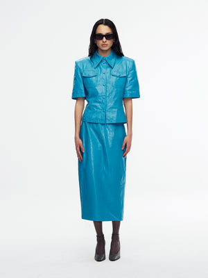 LTHR CHAVELA S/S SHIRT