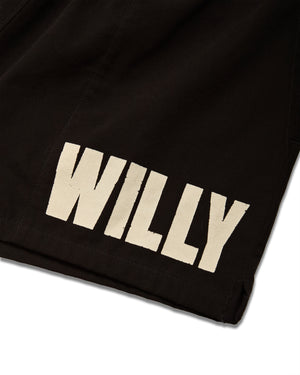 "WILLY" RUNNING SHORT - BLACK