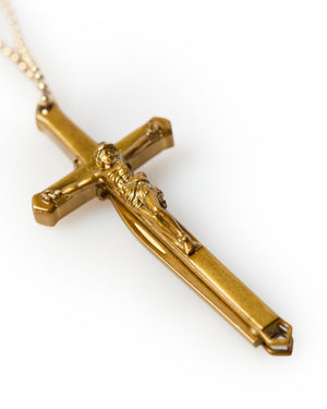 STAFF KEY FOB - ANTIQUE GOLD