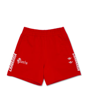 ADIDAS X WC PARIS SWEATSHORT - RED