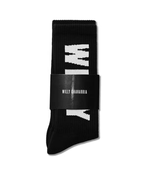 "WILLY" SOCK - BLACK