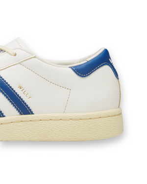 ADIDAS X WC JABBAR DRESS SNEAKER - WHITE/BLUE