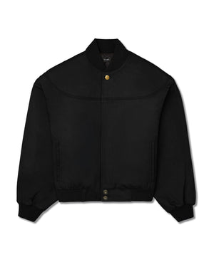 GAS STATION BOMBER - BLACK