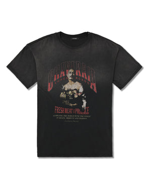 SAN CHACHI PRODUCE EASY TEE - BLACK