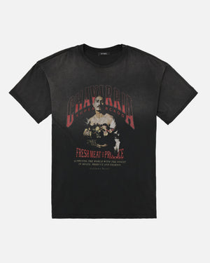 SAN CHACHI PRODUCE EASY TEE - BLACK