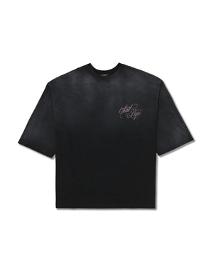 SAD PAPI BUFFALO TEE - BLACK
