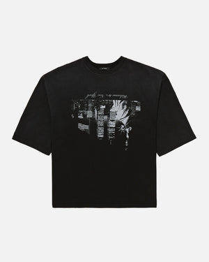 WELCOME TO NY BUFFALO TEE - BLACK