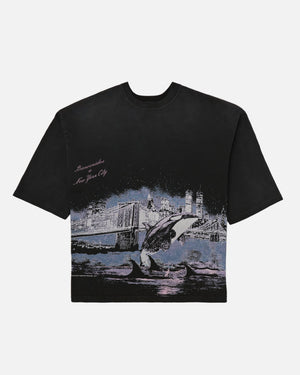 FREE WILLY BUFFALO TEE - BLACK