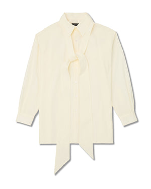 CRAVAT SHIRT - OFF WHITE