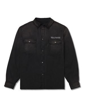 CORCORAN LS SHIRT - BLACK