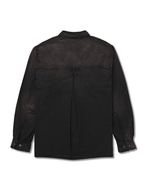 CORCORAN LS SHIRT - BLACK