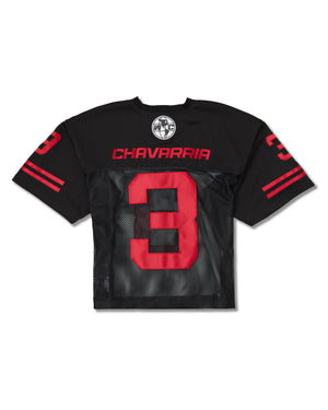 WILLY FOOTBALL JERSEY - BLACK