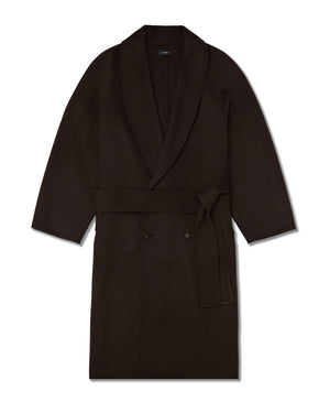 SMOKER'S COAT - CHOCOLATE