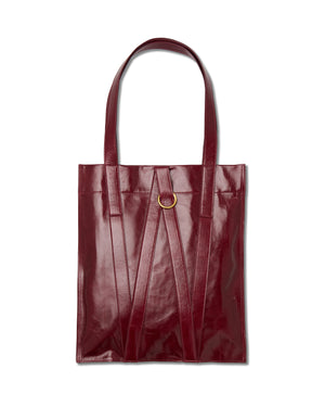 W TOTE BAG -  BORDEAUX