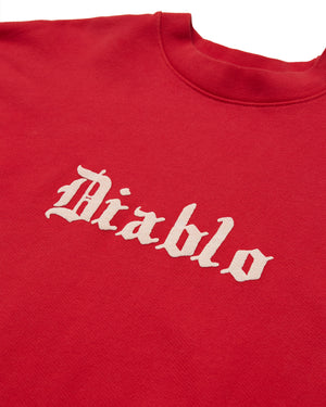 DIABLO HOOLIGAN CREWNECK - RED