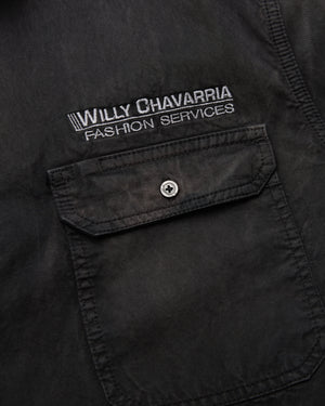 CORCORAN LS SHIRT - BLACK