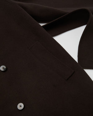 SMOKER'S COAT - CHOCOLATE